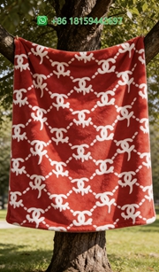 Chanel Throw Blankets